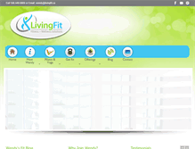 Tablet Screenshot of livingfit.ca